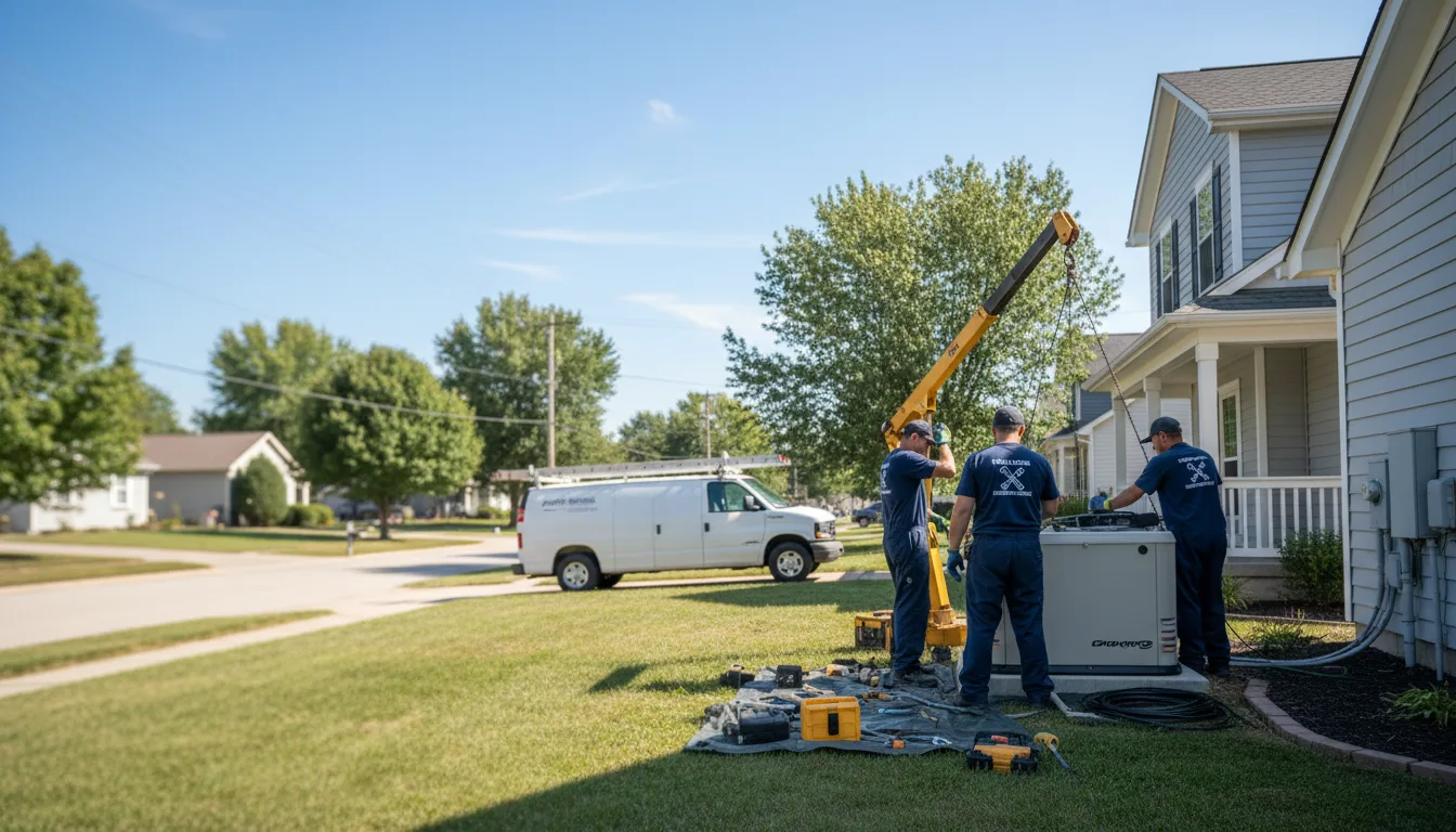 Generator Installation in Harrisonburg, VA near me
